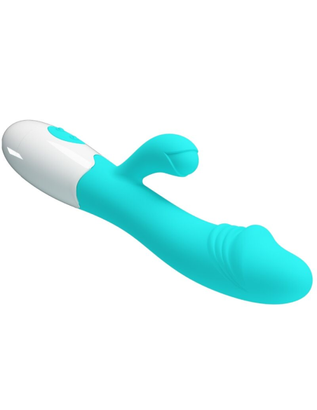 PRETTY LOVE - SNAPPY VIBRADOR PUNTO G VERDE AGUA