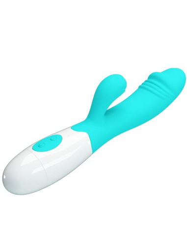 PRETTY LOVE - SNAPPY VIBRADOR PUNTO G VERDE AGUA
