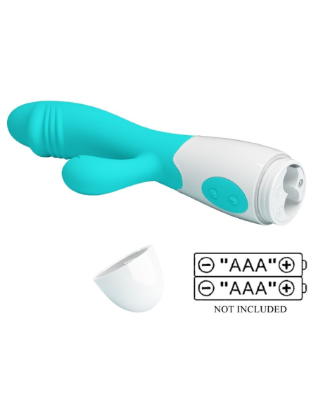 PRETTY LOVE - SNAPPY VIBRADOR PUNTO G VERDE AGUA