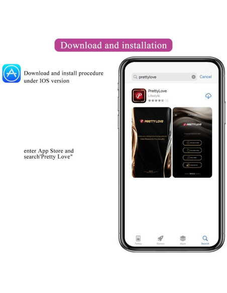 PRETTY LOVE - HECTOR VIBRADOR ELECTROSHOCK APP GRATUITA VIOLETA