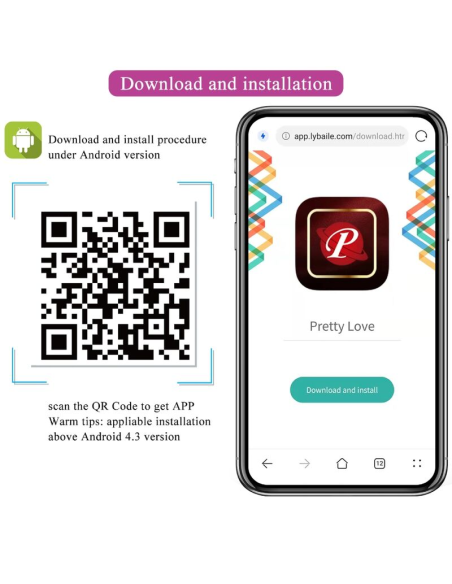 PRETTY LOVE - HECTOR VIBRADOR ELECTROSHOCK APP GRATUITA VIOLETA