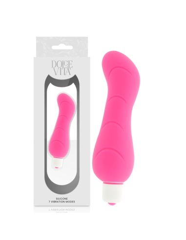 DOLCE VITA - G-SPOT VIBRADOR SILICONA ROSA