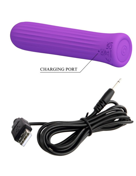 PRETTY LOVE - BLANCHE VIBRADOR ESTIMULADOR LILA