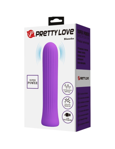 PRETTY LOVE - BLANCHE VIBRADOR ESTIMULADOR LILA