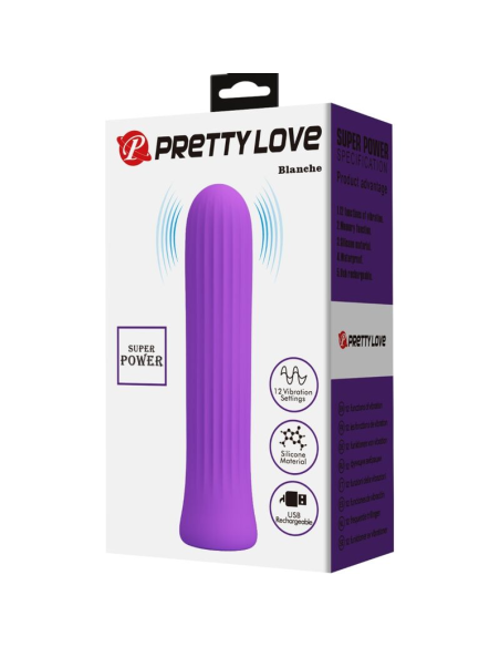 PRETTY LOVE - BLANCHE VIBRADOR ESTIMULADOR LILA