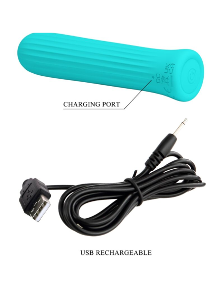 PRETTY LOVE - BLANCHE VIBRADOR ESTIMULADOR AZUL