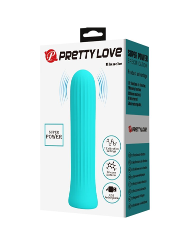 PRETTY LOVE - BLANCHE VIBRADOR ESTIMULADOR AZUL