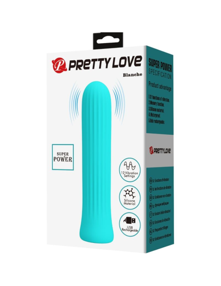 PRETTY LOVE - BLANCHE VIBRADOR ESTIMULADOR AZUL