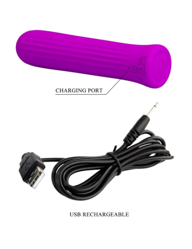 PRETTY LOVE - BLANCHE VIBRADOR ESTIMALADOR ROSA