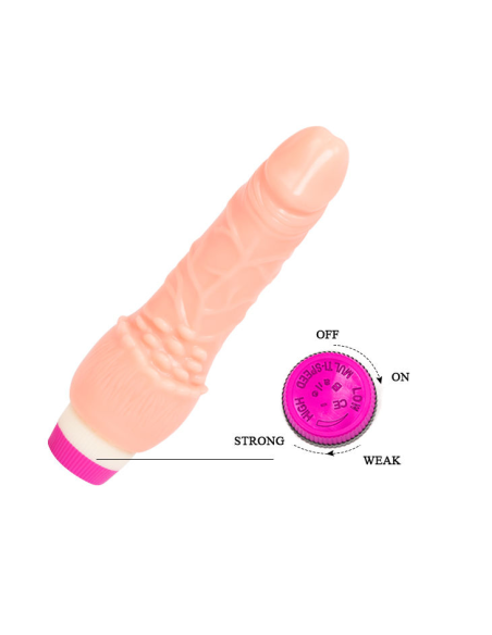 BAILE - WAVES OF PLEASURE REALISTIC VIBRATING 19.5 CM