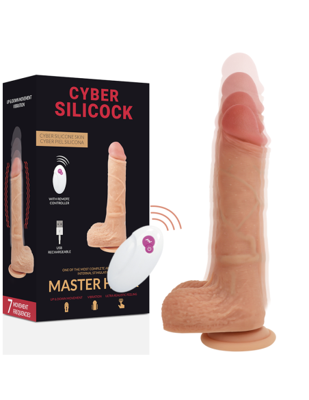 CYBER SILICOCK - REALÍSTICO CONTROL REMOTO MASTER HUCK 20.9 CM -O- 4 CM