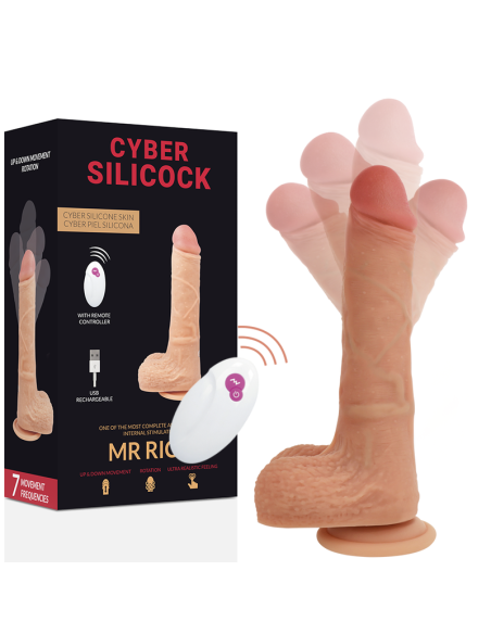 CYBER SILICOCK - REALÍSTICO CONTROL REMOTO MR RICK 20.9 CM -O- 4 CM