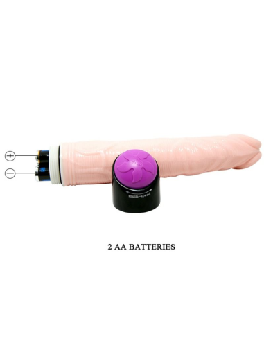 BAILE - ADOUR CLUB VIBRADOR REALÍSTICO 23 CM NATURAL