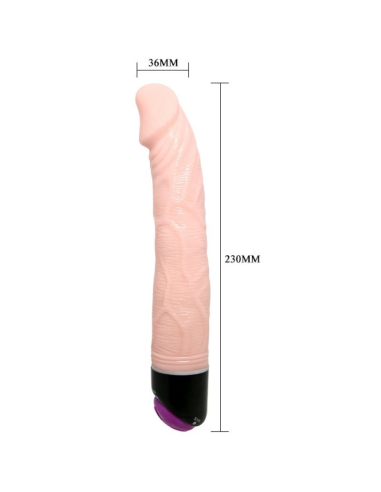 BAILE - ADOUR CLUB VIBRADOR REALÍSTICO 23 CM NATURAL