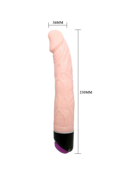 BAILE - ADOUR CLUB VIBRADOR REALÍSTICO 23 CM NATURAL