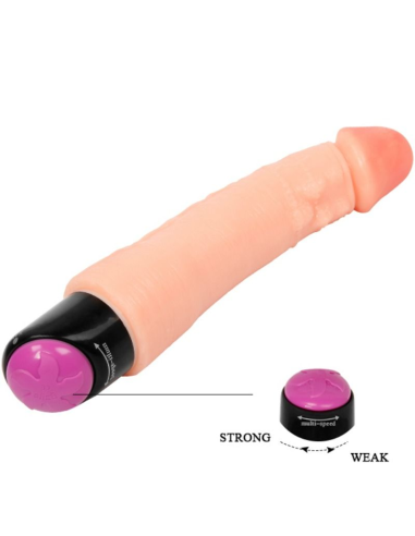 BAILE - VIBRADOR REALÍSTICO FLEXIBLE 25 CM
