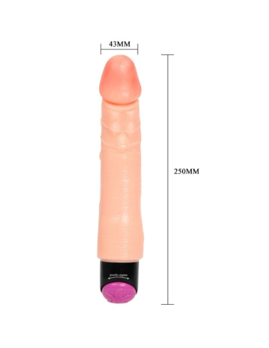 BAILE - VIBRADOR REALÍSTICO FLEXIBLE 25 CM