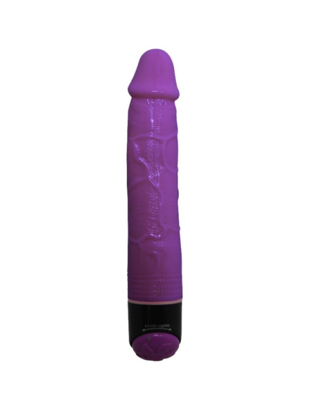 BAILE - COLORFUL SEX VIBRADOR REALÍSTICO LILA 23 CM
