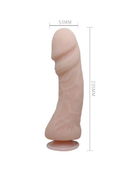 BAILE - THE BIG PENIS DILDO CON VIBRACIÓN NATURAL 23.5 CM