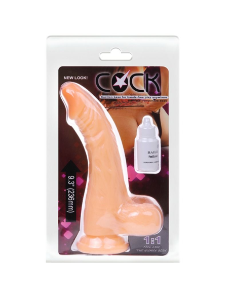 BAILE - COCK DILDO REALÍSTICO CON VIBRACIÓN
