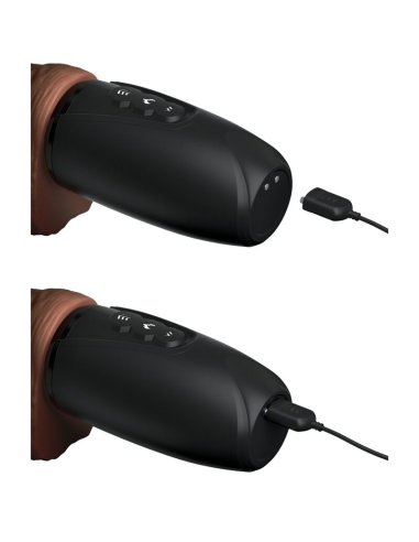 KING COCK - PLUS TRIPLE THREAT MARRÓN