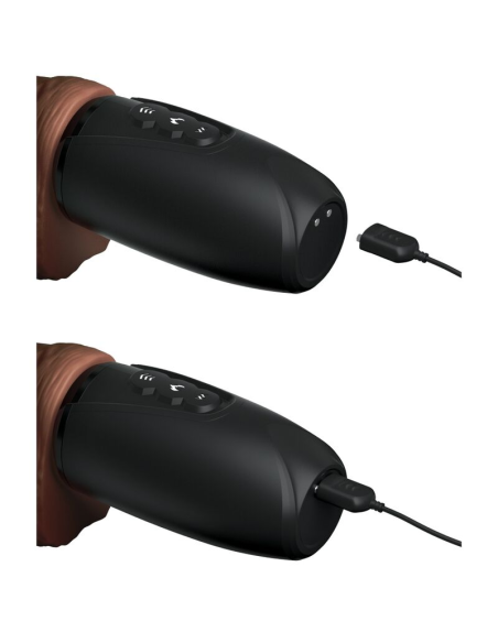 KING COCK - PLUS TRIPLE THREAT MARRÓN