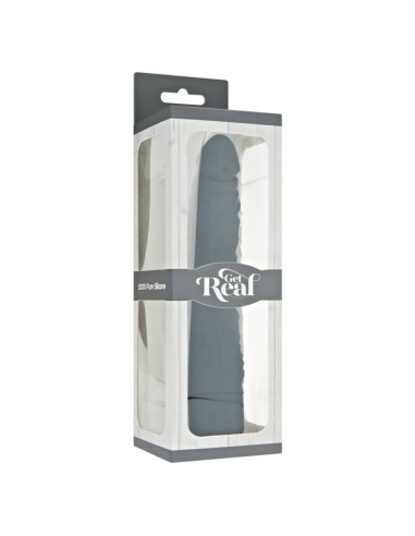 GET REAL - CLASSIC SLIM VIBRADOR NEGRO