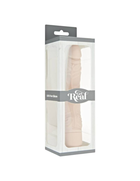 GET REAL - CLASSIC SLIM VIBRADOR NATURAL