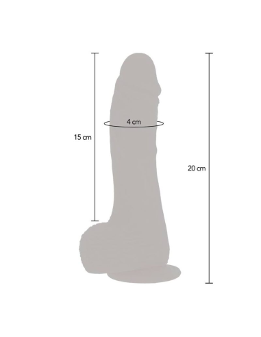 GET REAL - DILDO VIBRADOR ROTADOR UPandDOWN NATURAL