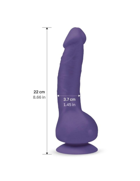 G-VIBE - GREAL 2 VIBRADOR REALÍSTICO VIOLETA