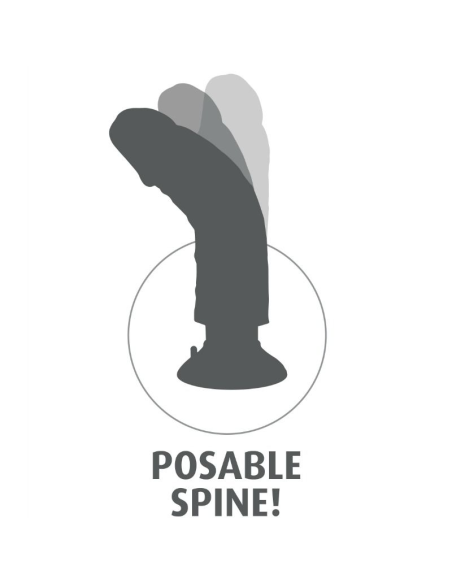 KING COCK - DILDO VIBRADOR 15.24 CM NATURAL