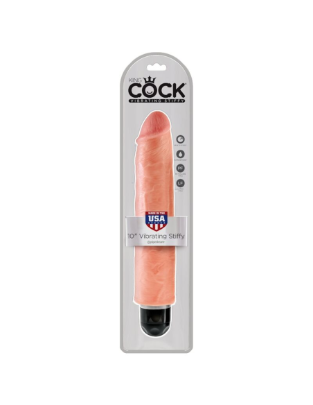 KING COCK - VIBRADOR REALÍSTICO STIFFY 25.4 CM NATURAL