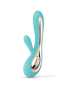 LELO - SORAYA 2 VIBRADOR RABBIT VERDE AGUA
