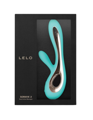 LELO - SORAYA 2 VIBRADOR RABBIT VERDE AGUA
