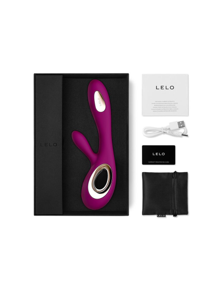 LELO - SORAYA WAVE VIBRADOR RABBIT MORADO