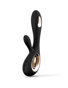 LELO - SORAYA WAVE VIBRADOR RABBIT NEGRO