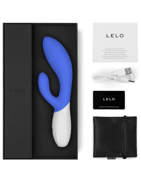 LELO - INA WAVE 2 VBRADOR LUJO MOVIMIENTO ESPECIAL AZUL