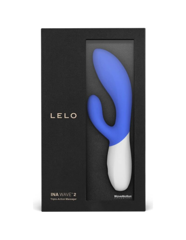 LELO - INA WAVE 2 VBRADOR LUJO MOVIMIENTO ESPECIAL AZUL