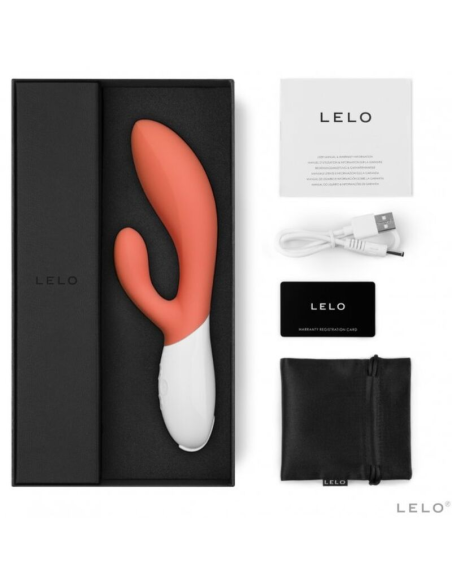 LELO - INA 3 VIBRADOR RABBIT LUJO CORAL