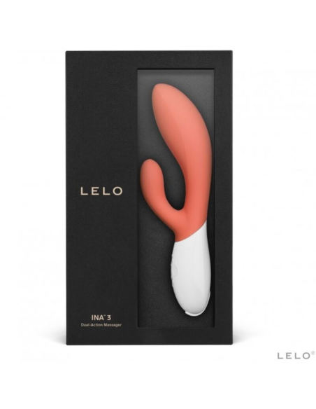 LELO - INA 3 VIBRADOR RABBIT LUJO CORAL