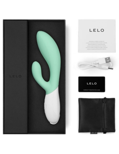 LELO - INA 3 VERDE VIBRADOR RABBIT LUJO VERDE AGUA