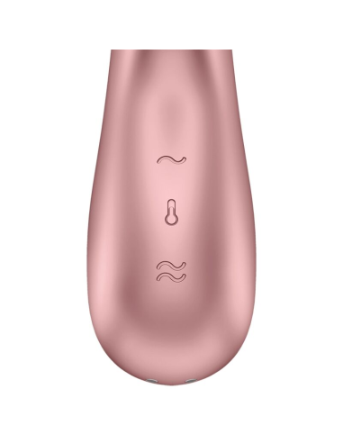 SATISFYER - HOT LOVER VIBRADOR ROSA and BEIGE