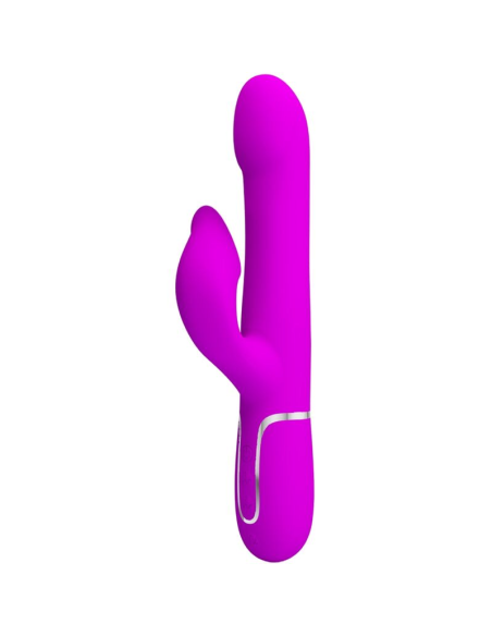 PRETTY LOVE - VIBRADOR RABBIT PERLAS VIOLETA