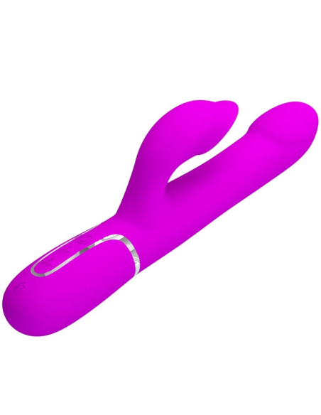 PRETTY LOVE - VIBRADOR RABBIT PERLAS VIOLETA