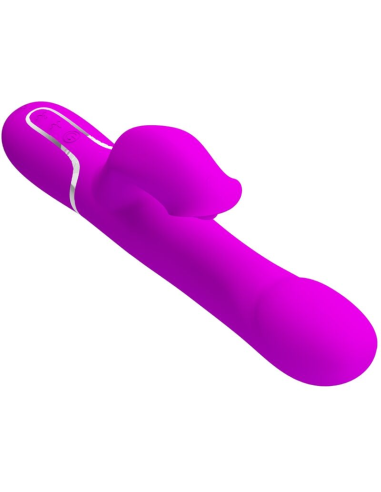 PRETTY LOVE - VIBRADOR RABBIT PERLAS VIOLETA