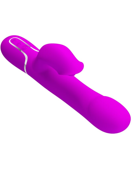 PRETTY LOVE - VIBRADOR RABBIT PERLAS VIOLETA
