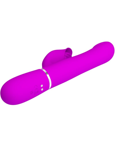 PRETTY LOVE - VIBRADOR RABBIT PERLAS VIOLETA
