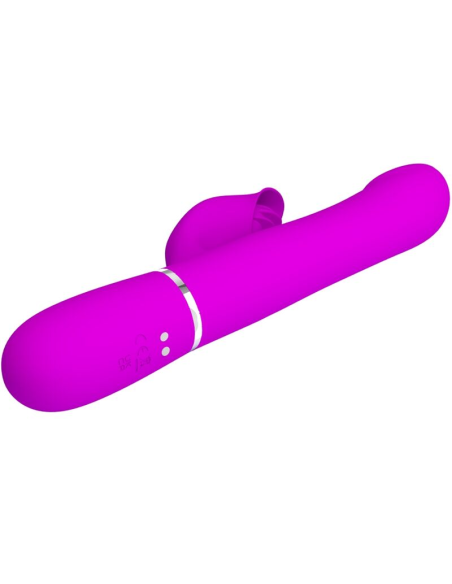 PRETTY LOVE - VIBRADOR RABBIT PERLAS VIOLETA