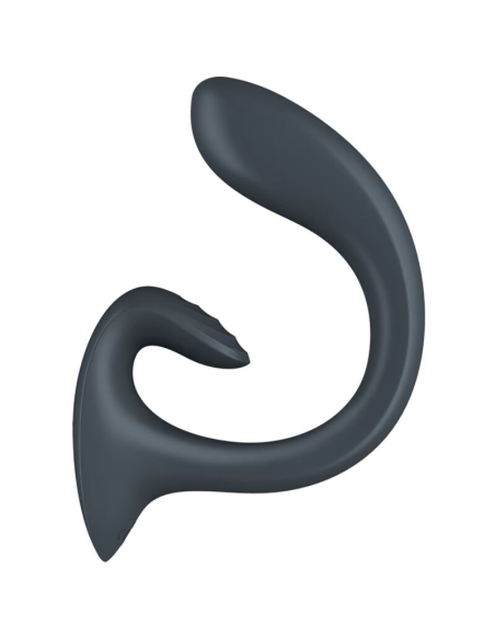 SATISFYER - G FOR GODDESS 1 VIBRADOR RABBIT GRIS OSCURO