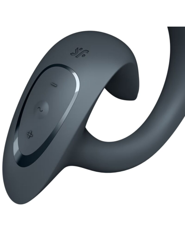 SATISFYER - G FOR GODDESS 1 VIBRADOR RABBIT GRIS OSCURO